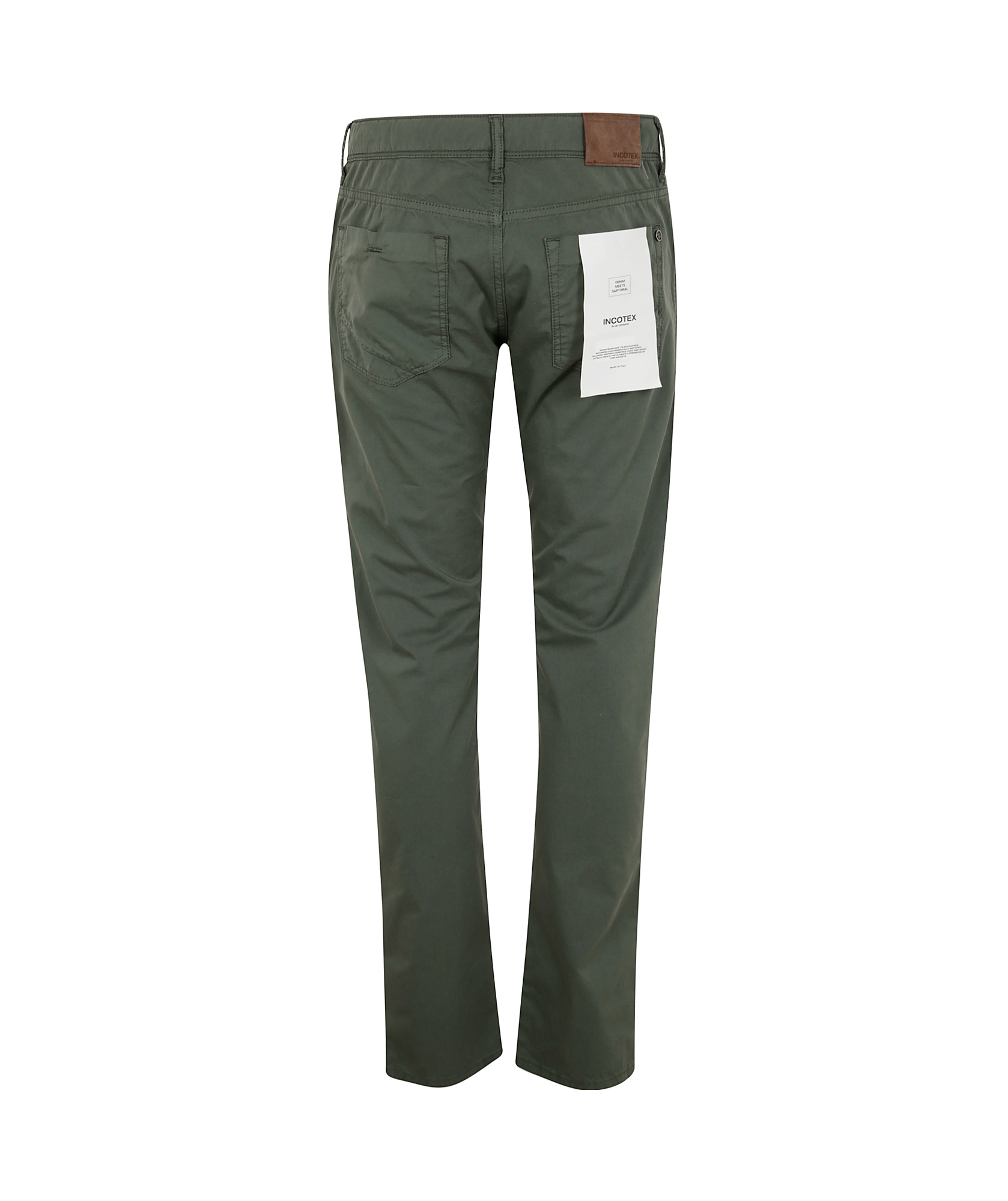 Incotex Belt Loop Jeans In Black
