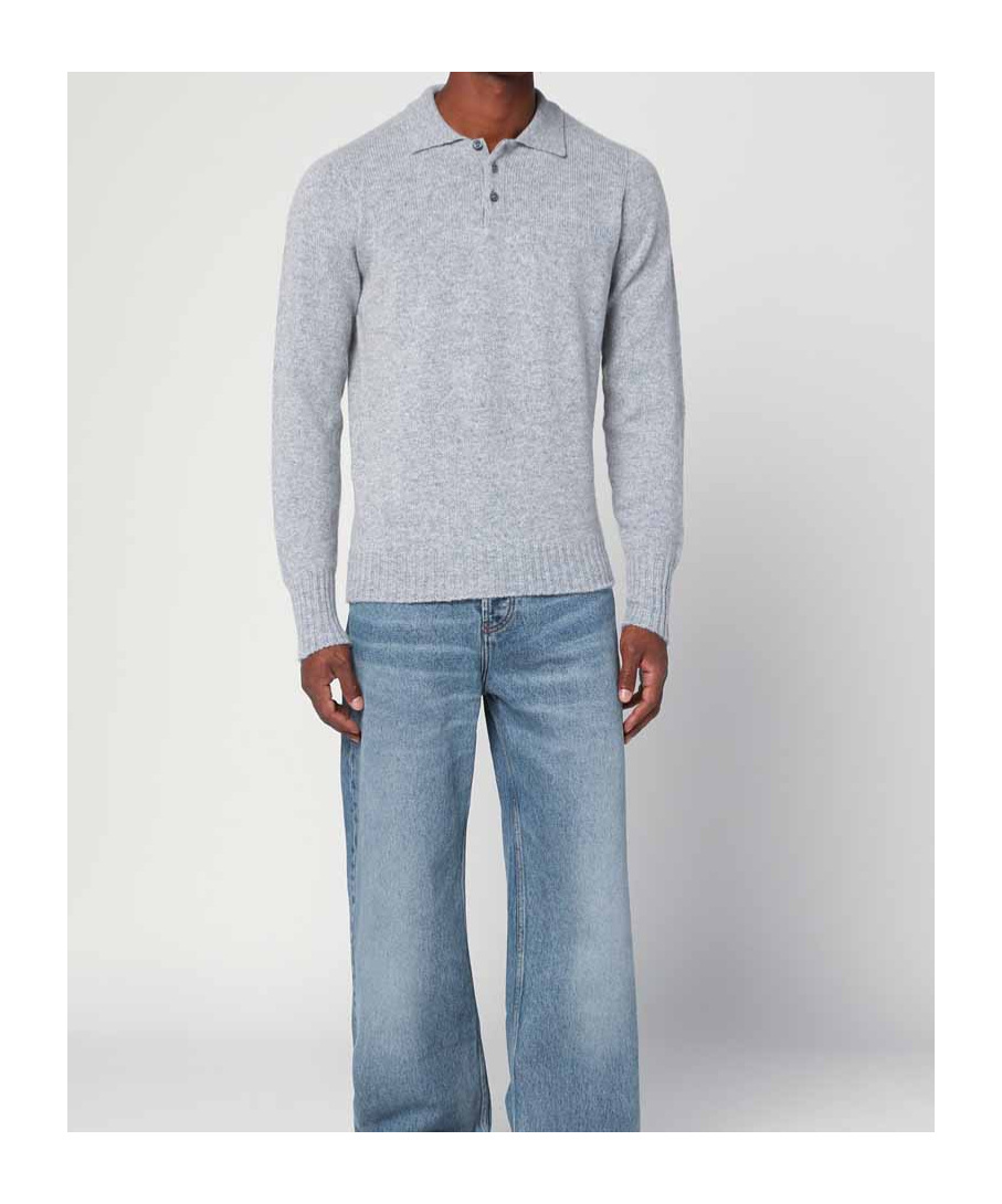 Drumohr Long-sleeved Sweater In Gray