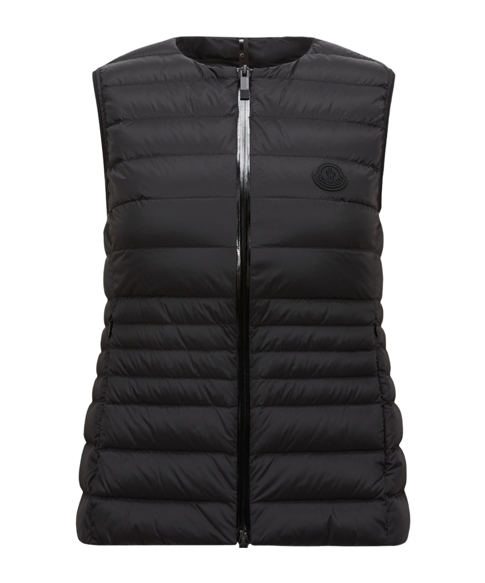Moncler Irigny Down Vest In Black