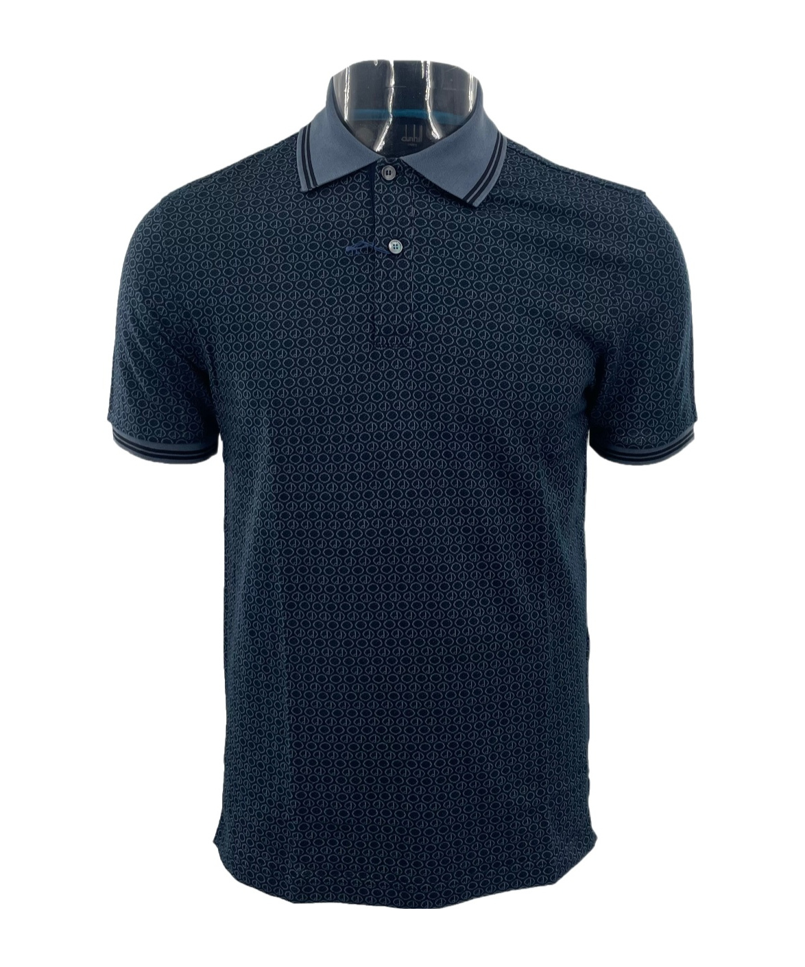 DUNHILL BUCKLE SHORT-SLEEVED POLO SHIRT 