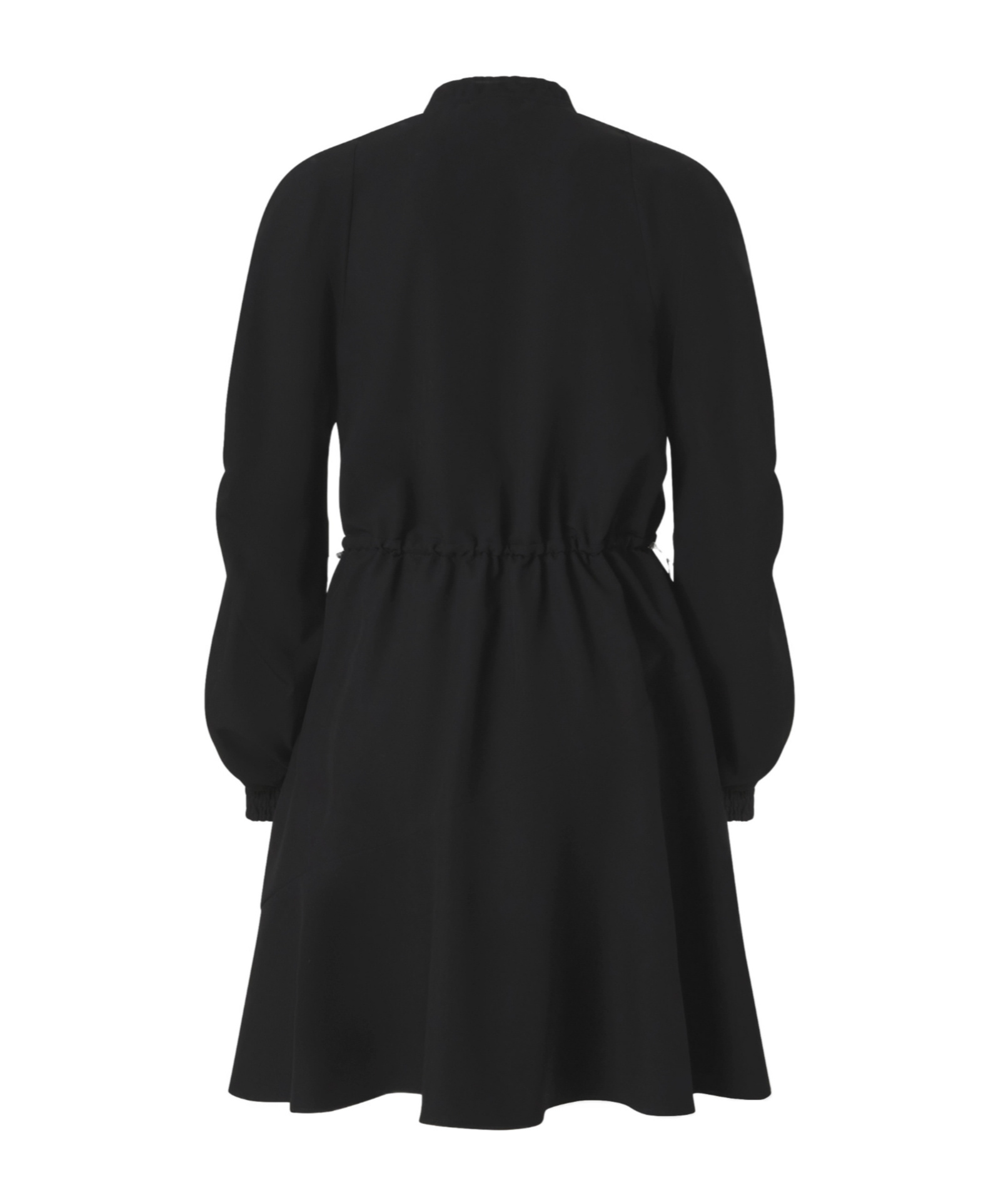 Pinko Mini Dress With Metal Zip In Black