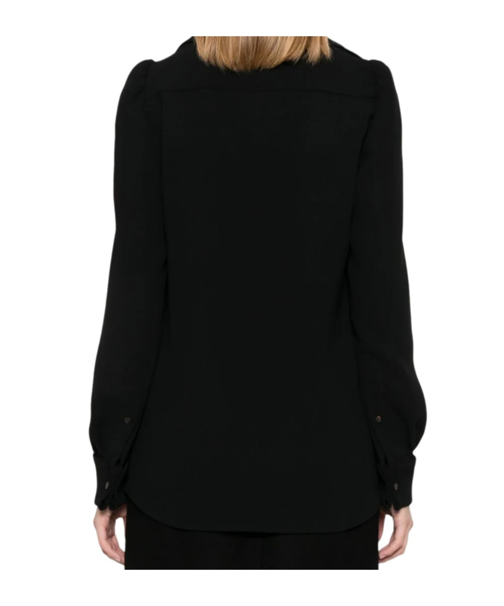 Dries Van Noten Celindra 9219 W.w.shirt In Black