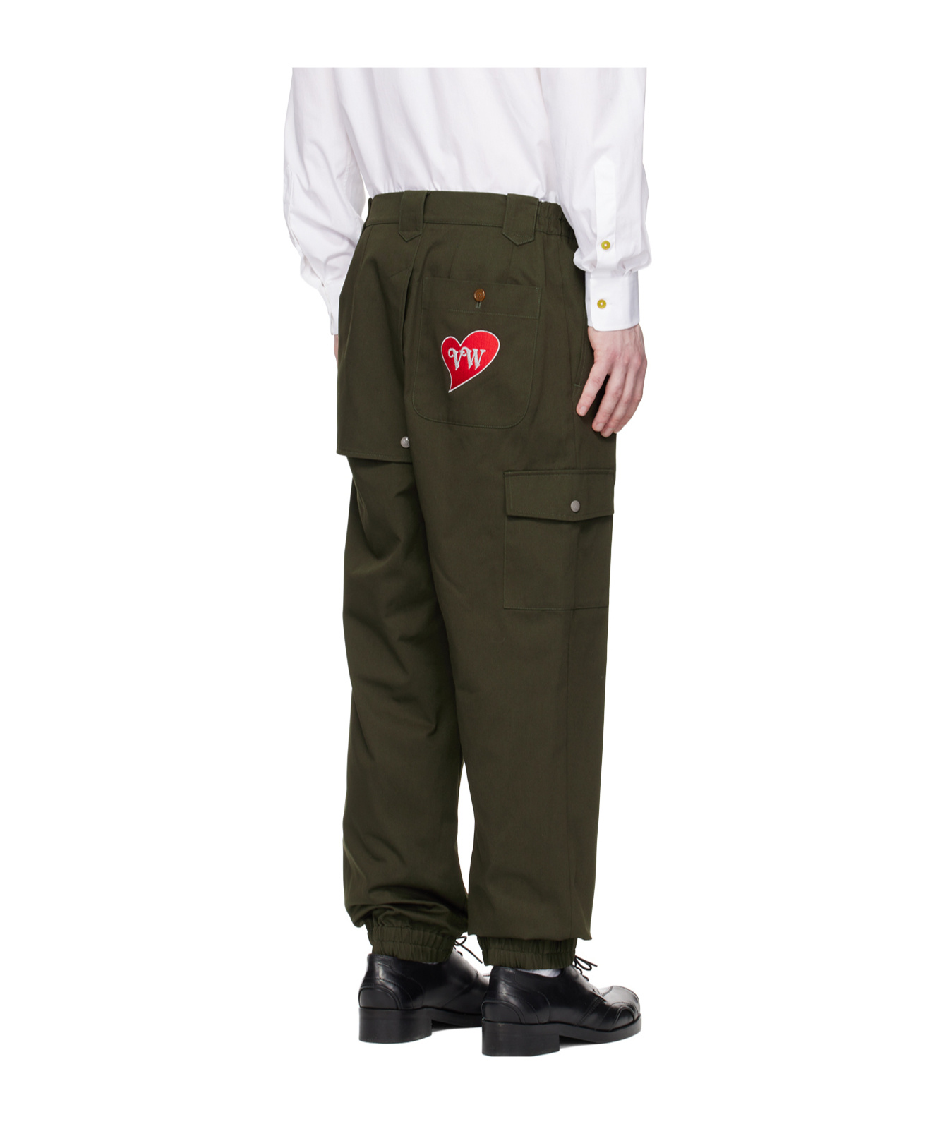 Vivienne Westwood Belt Loop Work Casual Pants In Black