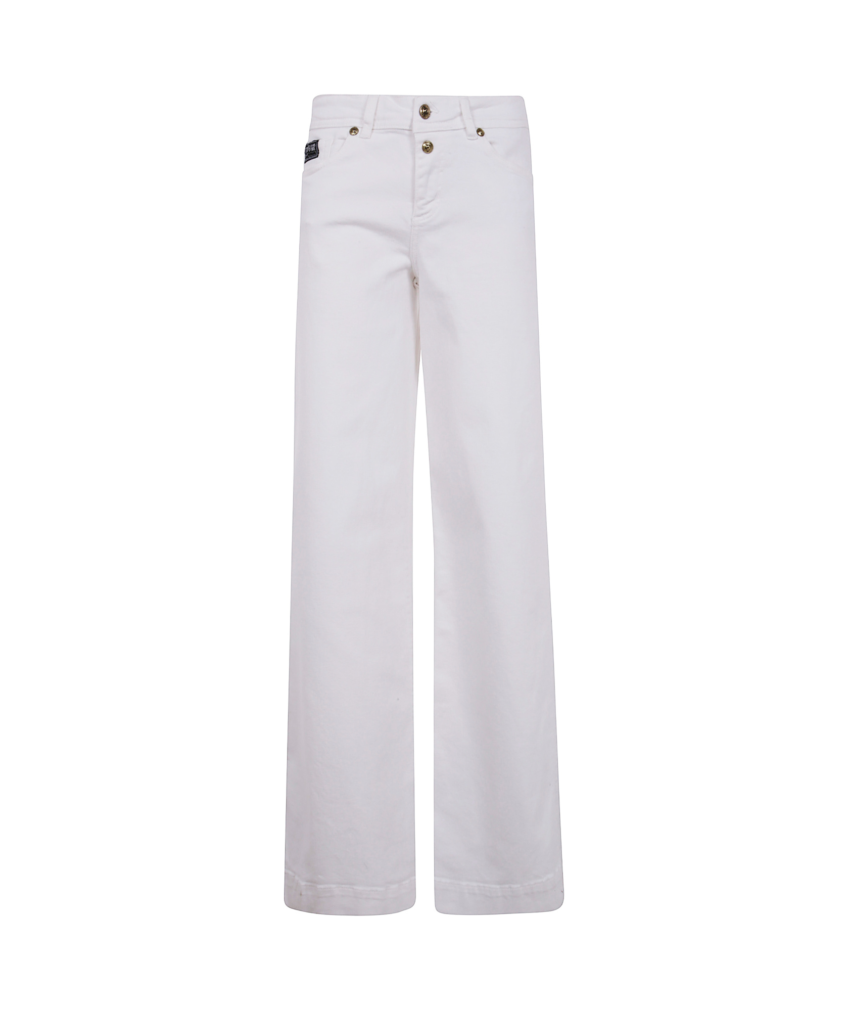 Versace Jeans Logo-lettering Jeans In White