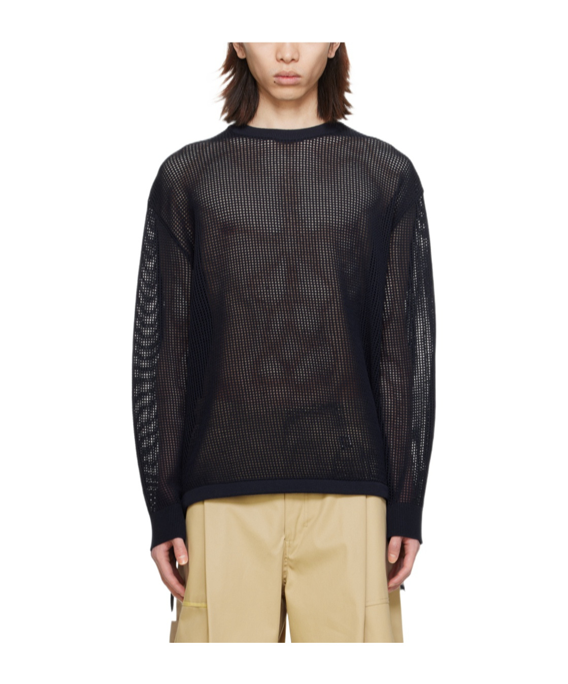 Shop Wooyoungmi Rope Sweater In Black