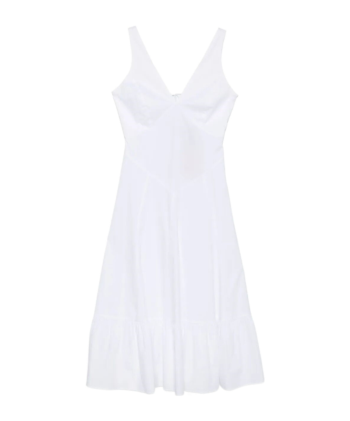 Shop Twinset Cut-out Midi Dress