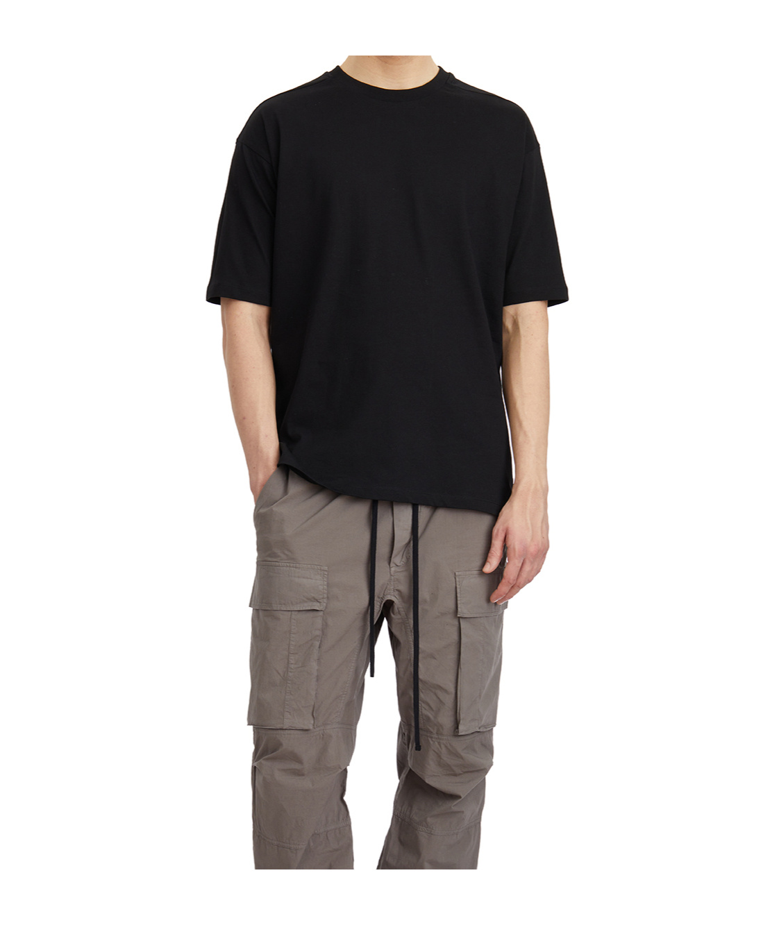 Thom Krom Short-sleeved T-shirt In Black