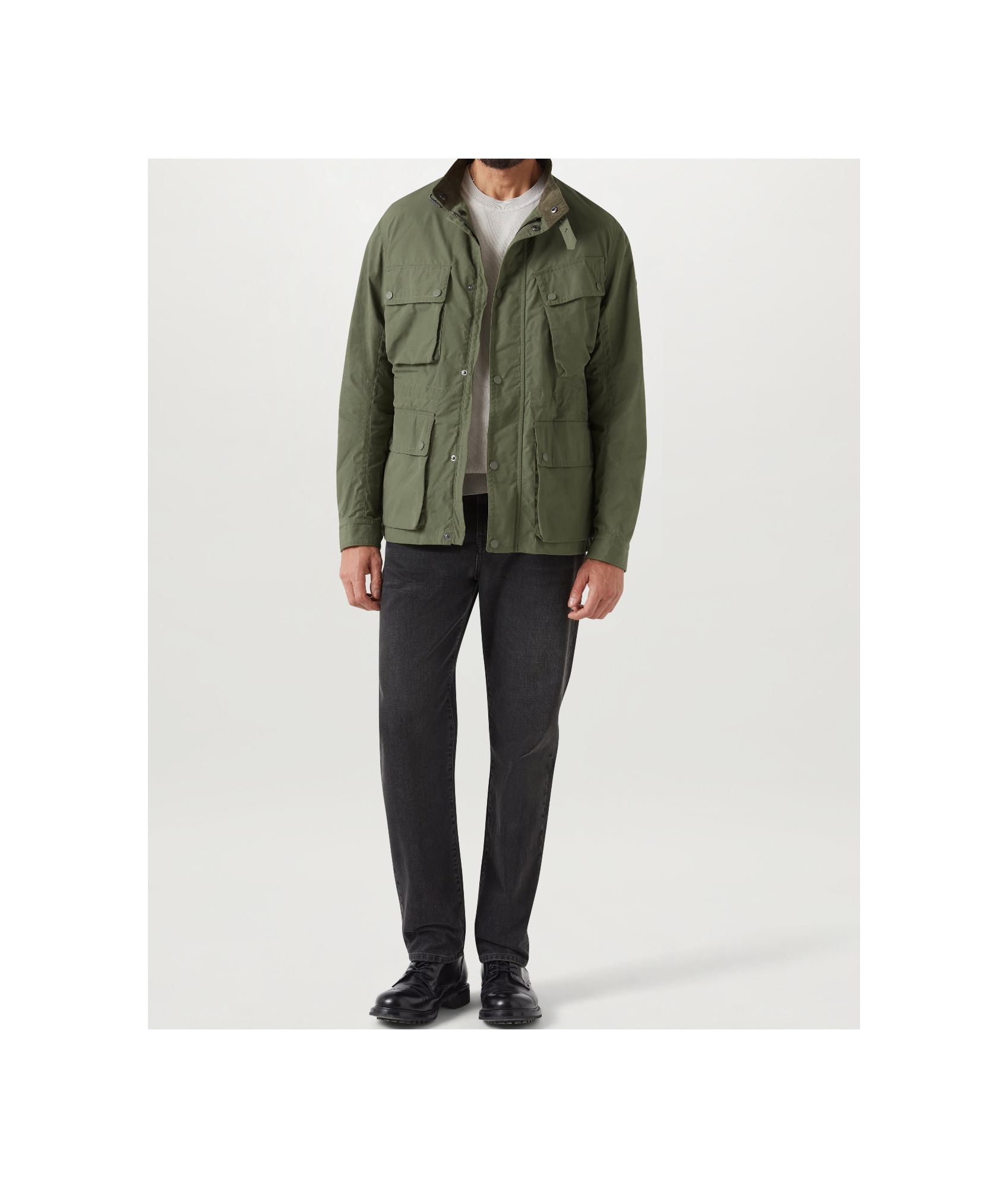 Belstaff Service Fieldmaster Jacket In Green