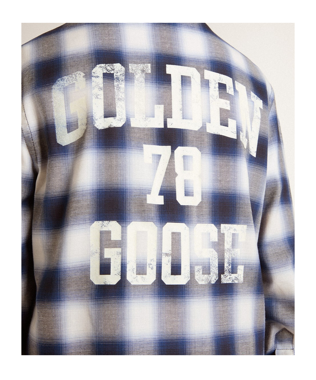 Golden Goose Long-sleeved Shirt In Gray