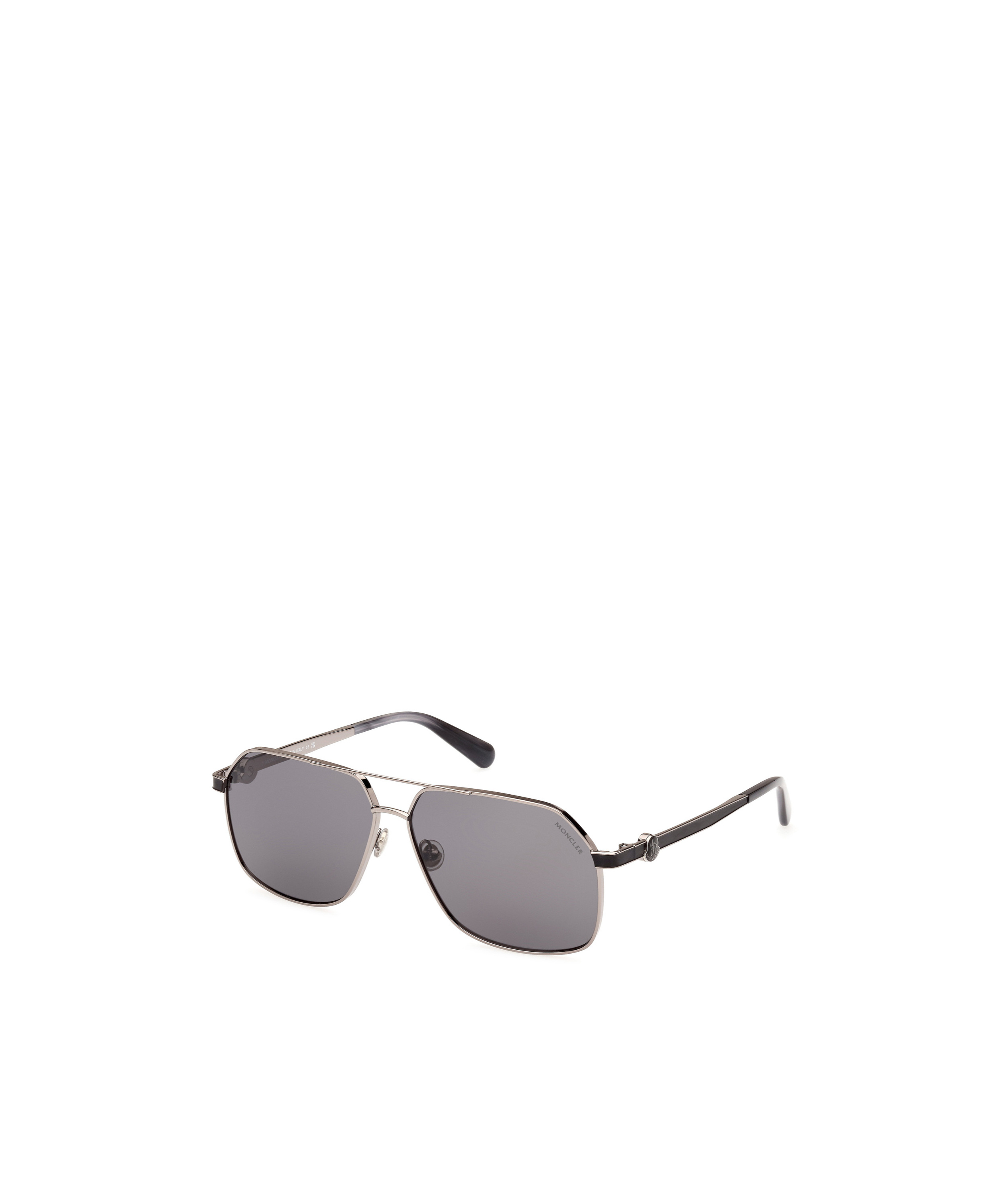 Moncler Aviator Sunglasses In Gray