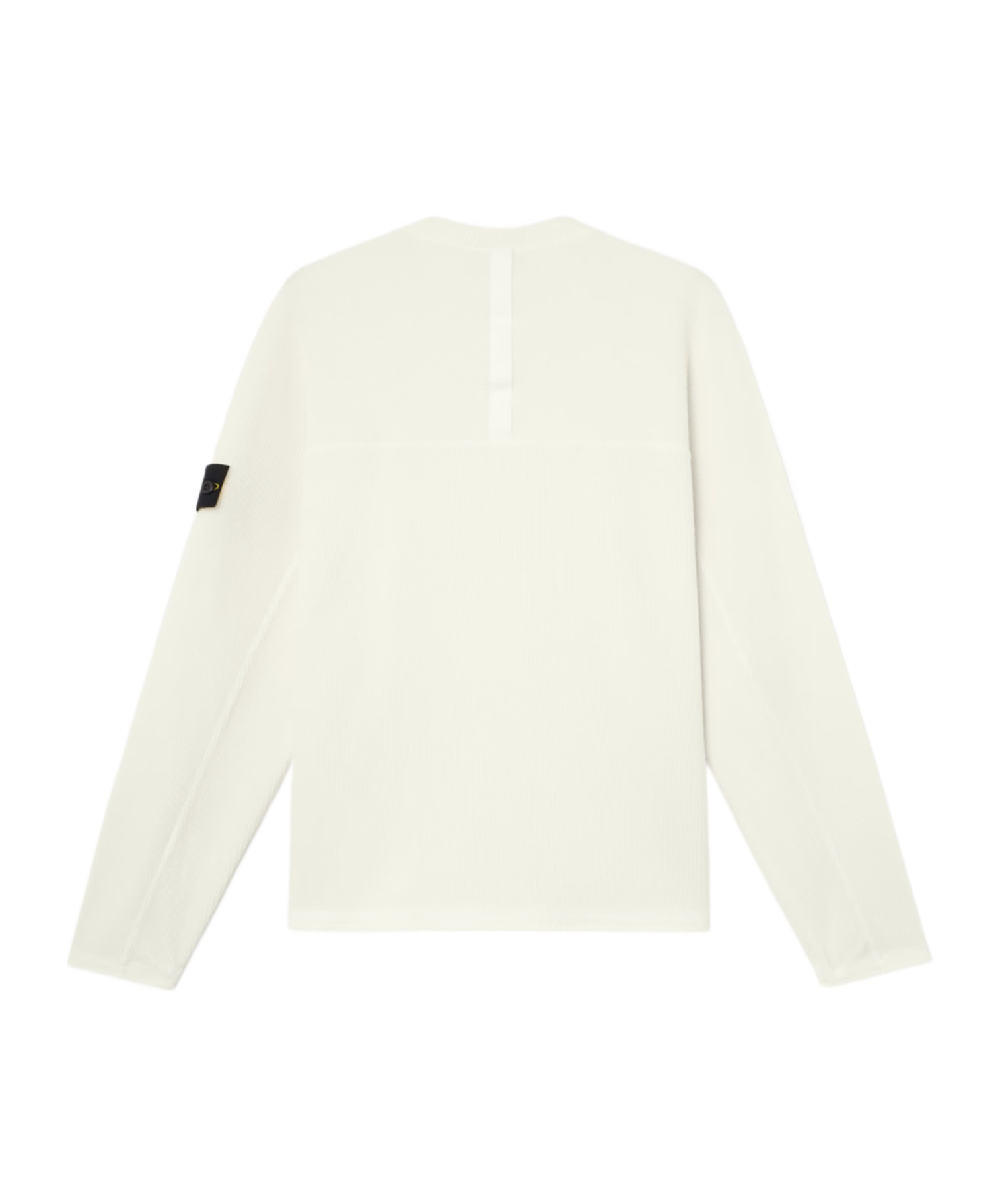 Stone Island Comfort Fit Crew Neck Sweatshirt With Back Yoke In Neutral