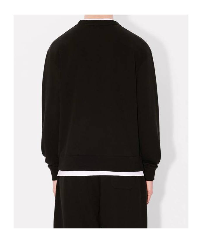 Kenzo 'boke Flower 2.0' Embroidered Classic Sweatshirt In Black