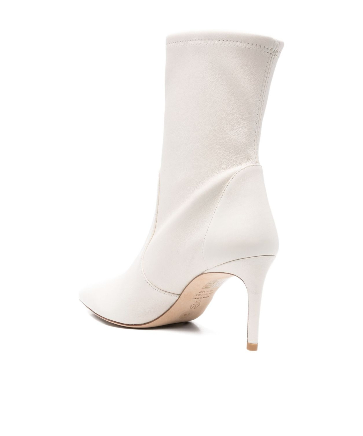Stuart Weitzman Pointed High-heeled Boots In Multi
