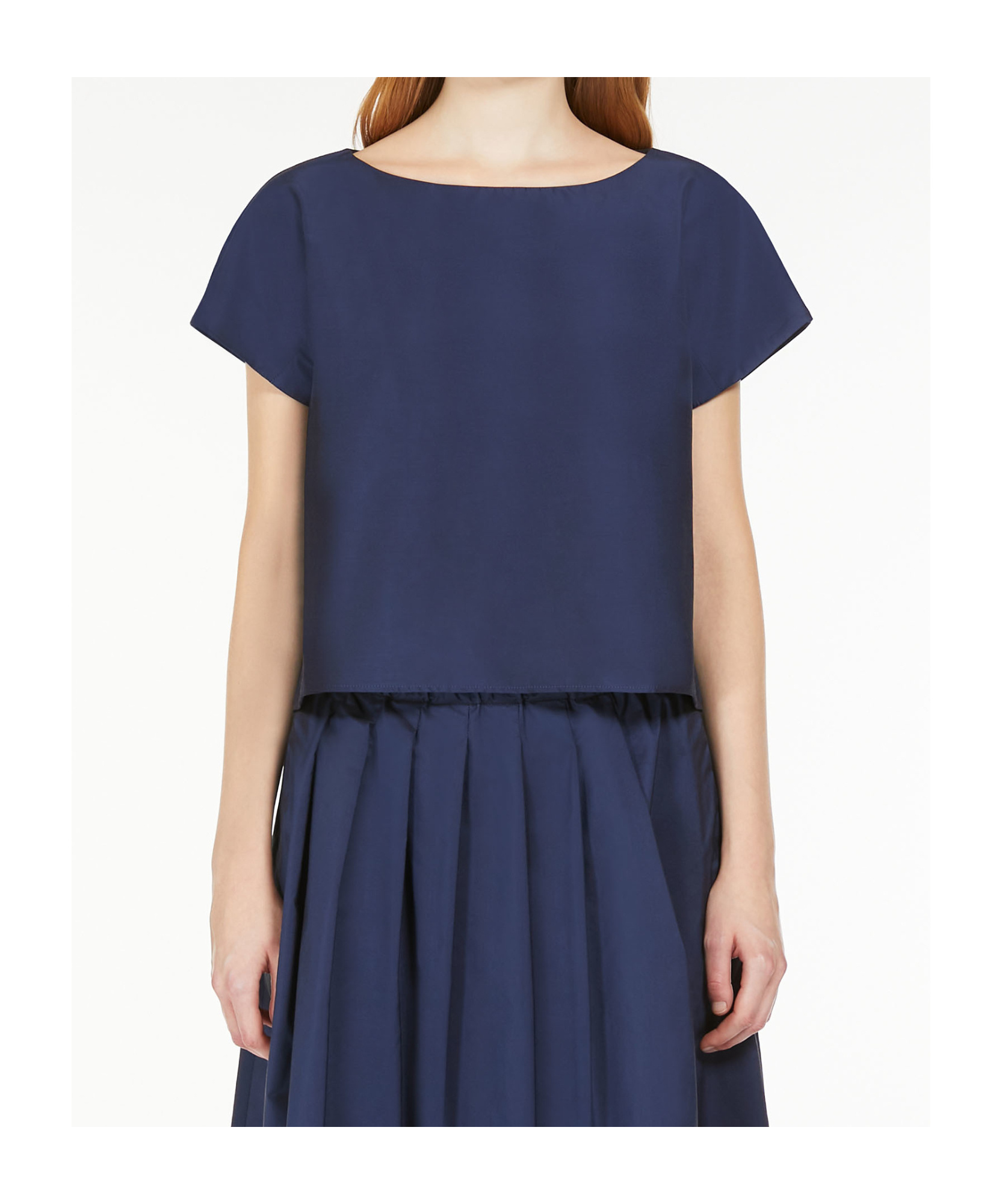 Weekend Max Mara Short-sleeved T-shirt In Blue