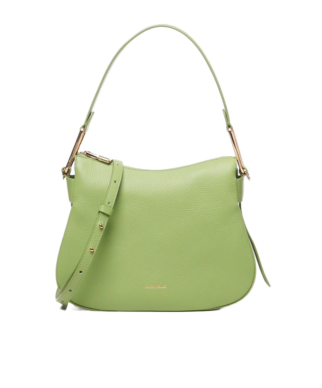 Shop Coccinelle Small Magie Soft Shoulder Bag In Green