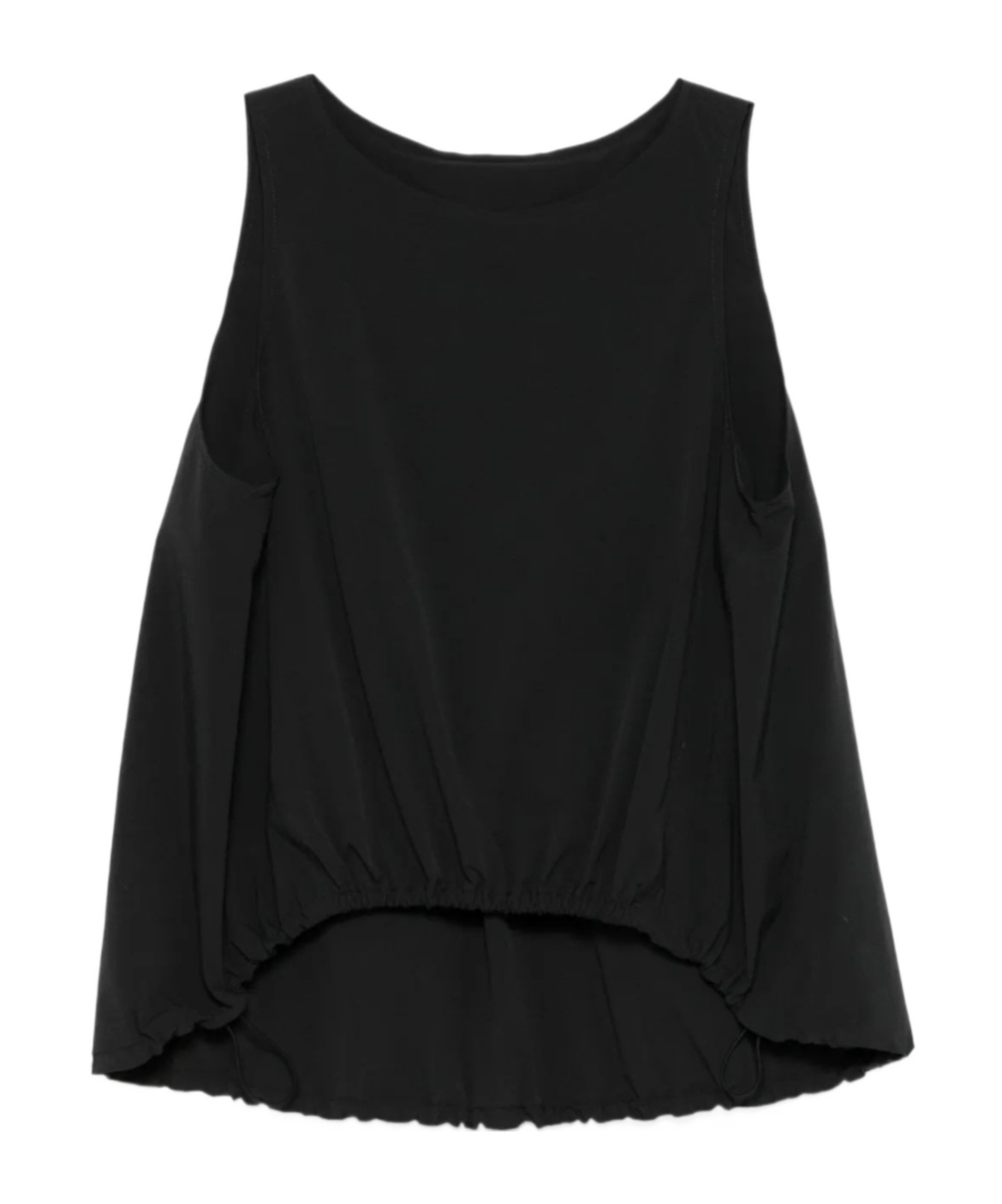 Herno Puffer Tank Top In Black