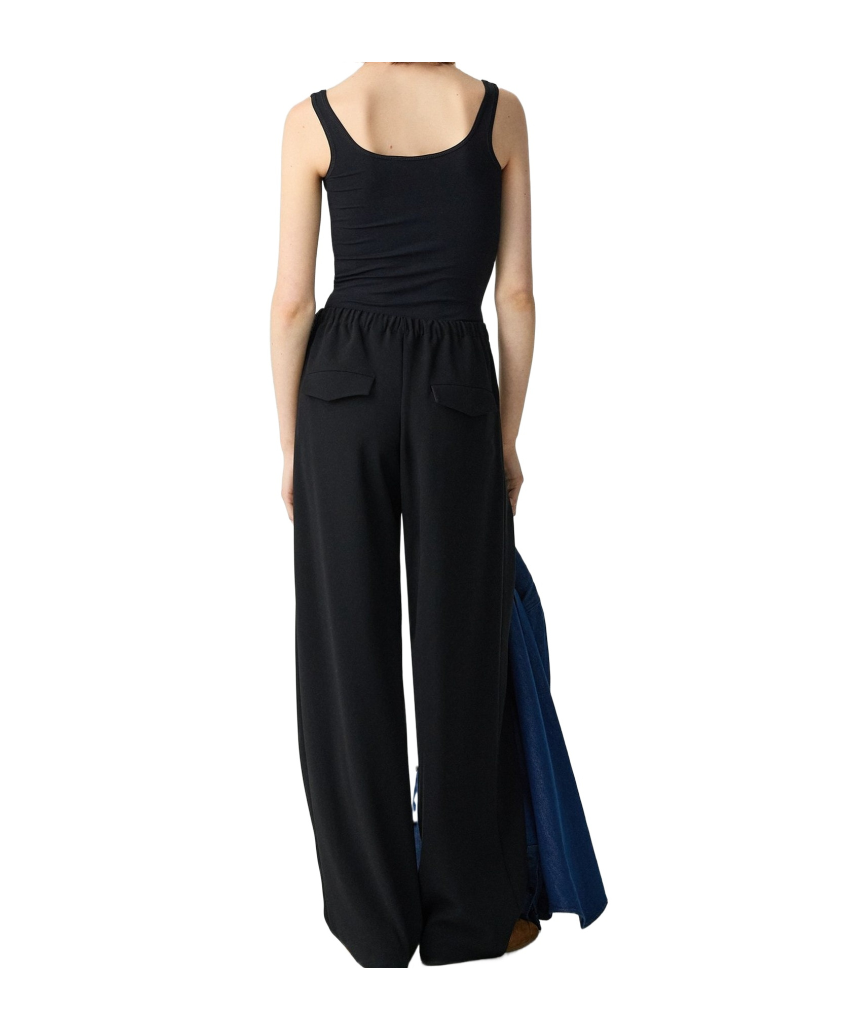 THEORY THEORY DRAWSTRING PLEATED PANTS