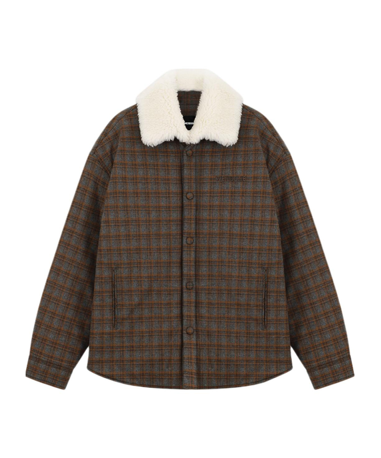 We11 Done Check-print Jacket