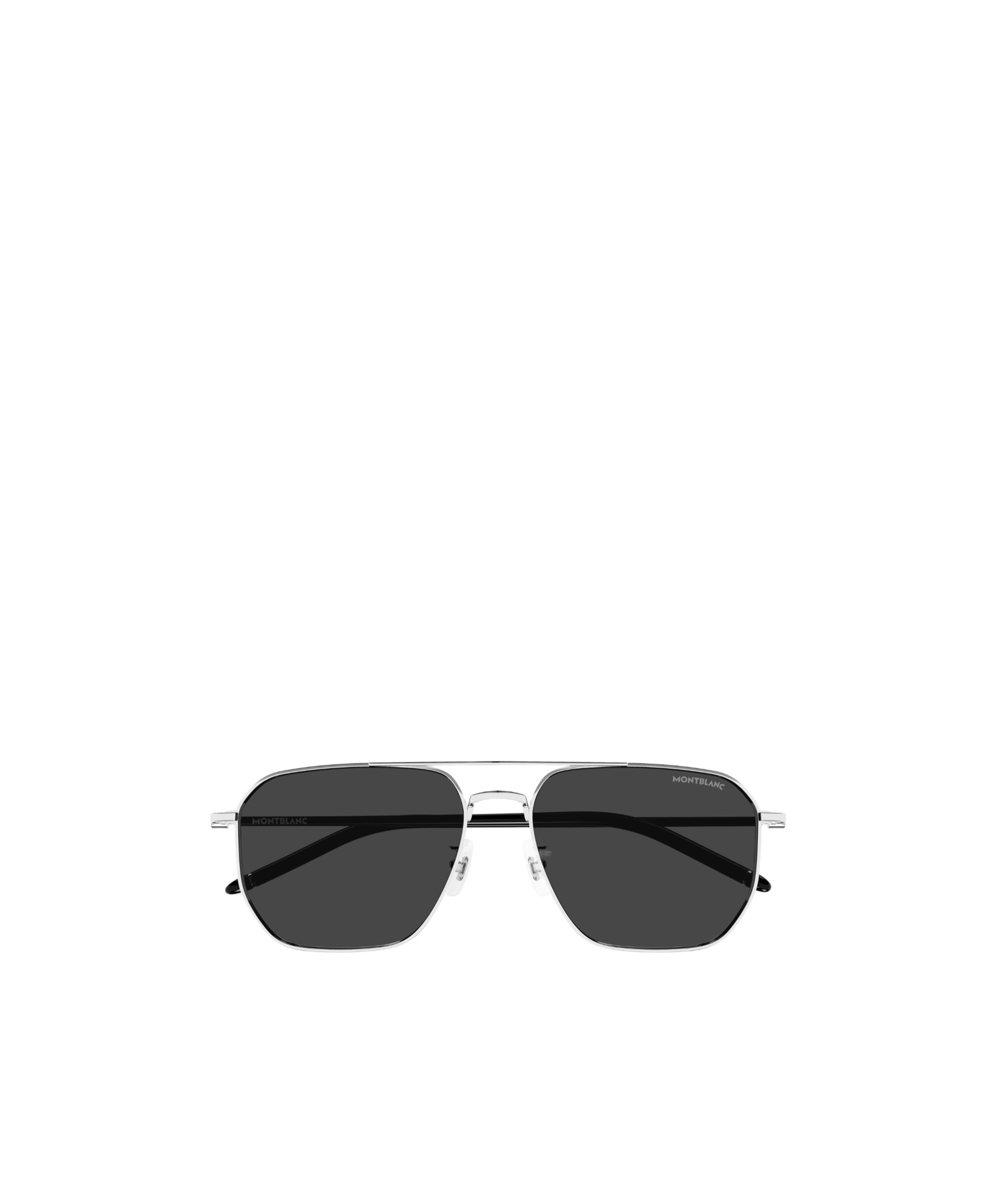 Montblanc Pilot-frame Sunglasses In Black