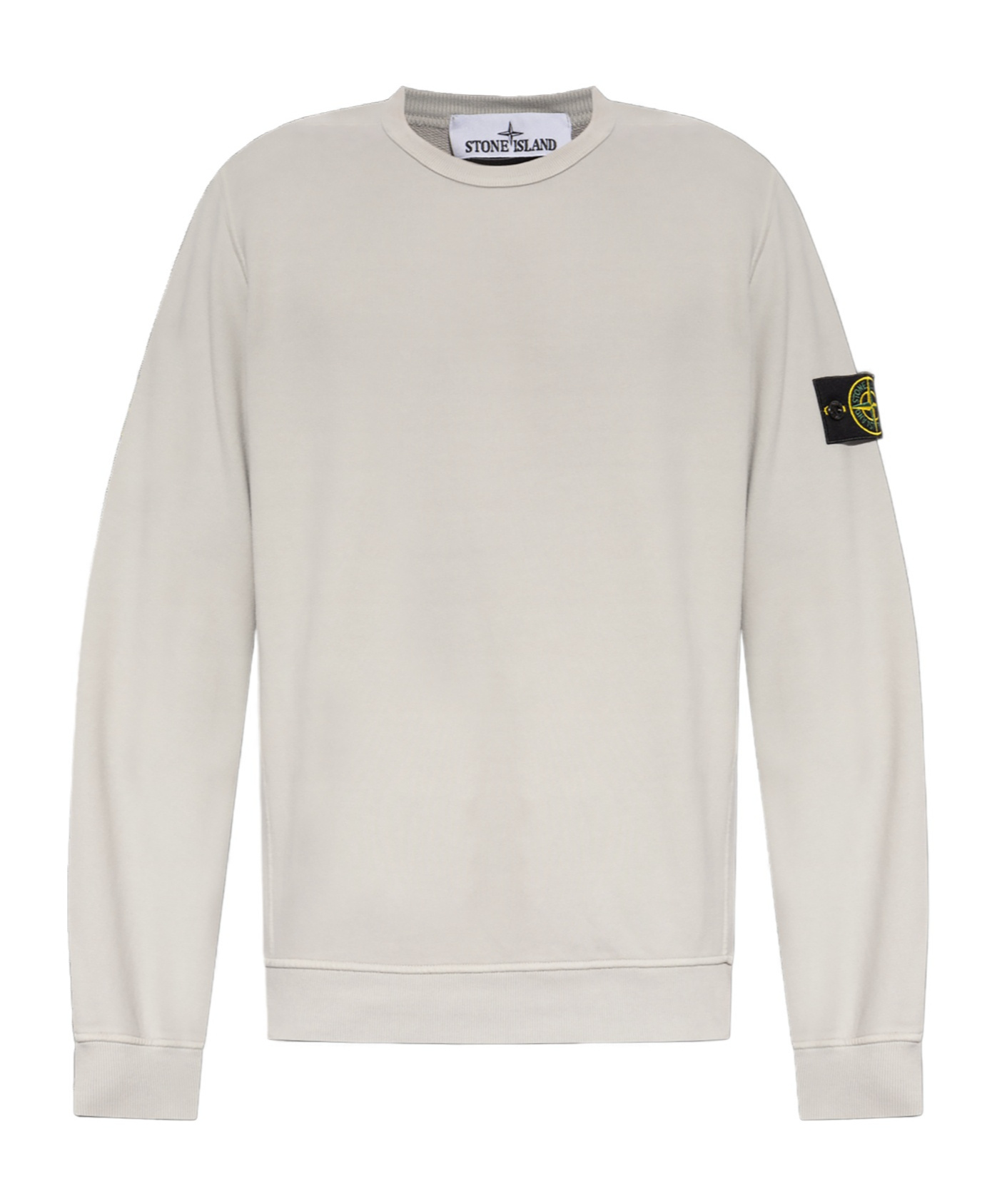 Stone Island Crewneck Sweatshirt In Gray