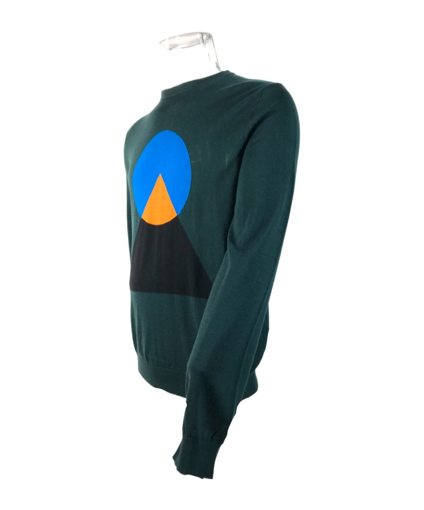 Kenzo Long-sleeved Sweater In Blue