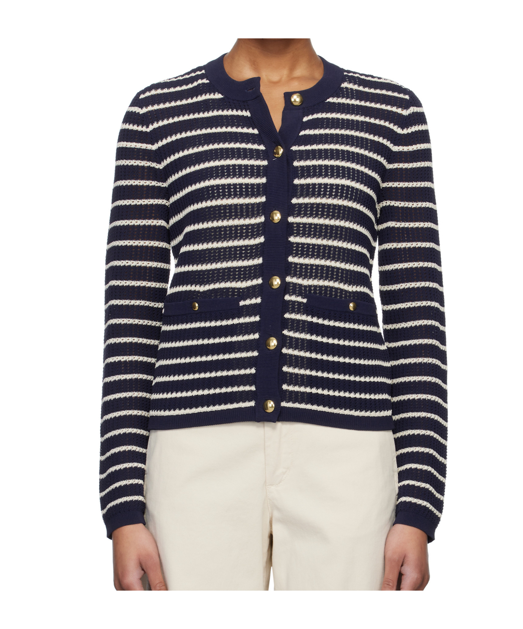 Rag & Bone Button-up Cardigan In Black
