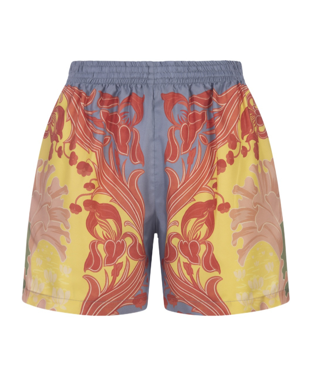 Etro Graphic Print Shorts In Brown