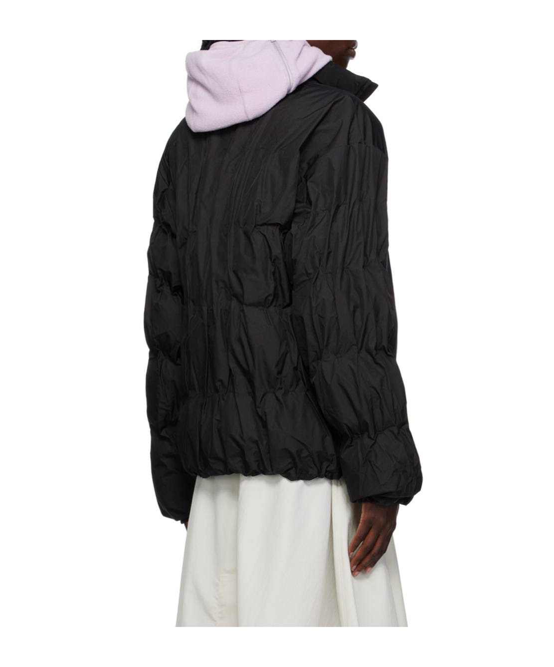 Post Archive Faction (paf) Ssense Exclusive Black Down Jacket In Black