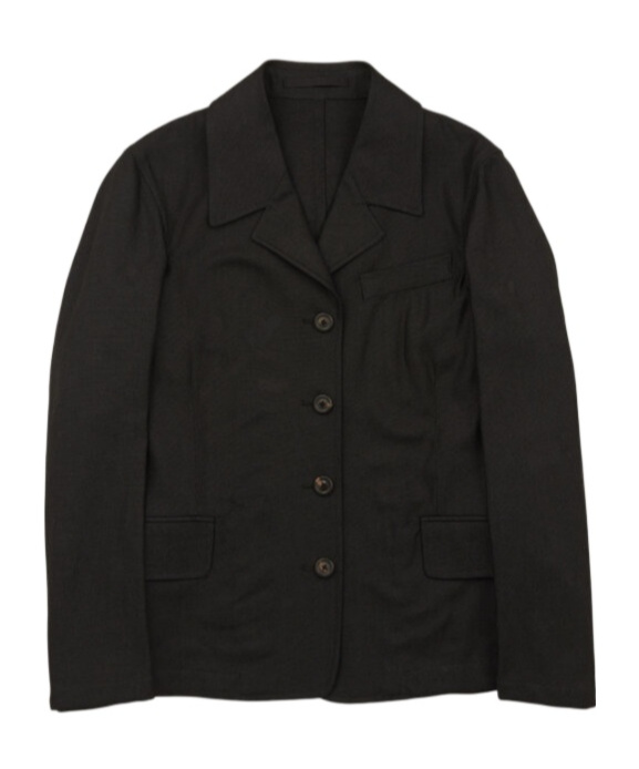 Our Legacy Long-sleeved Suit Coat In Black