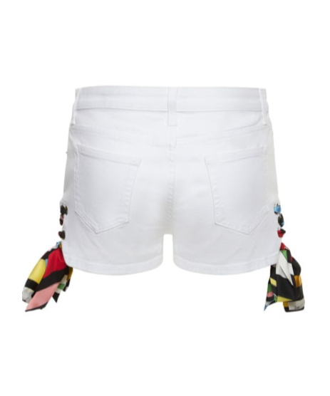 Pucci Tie-dye Denim Shorts