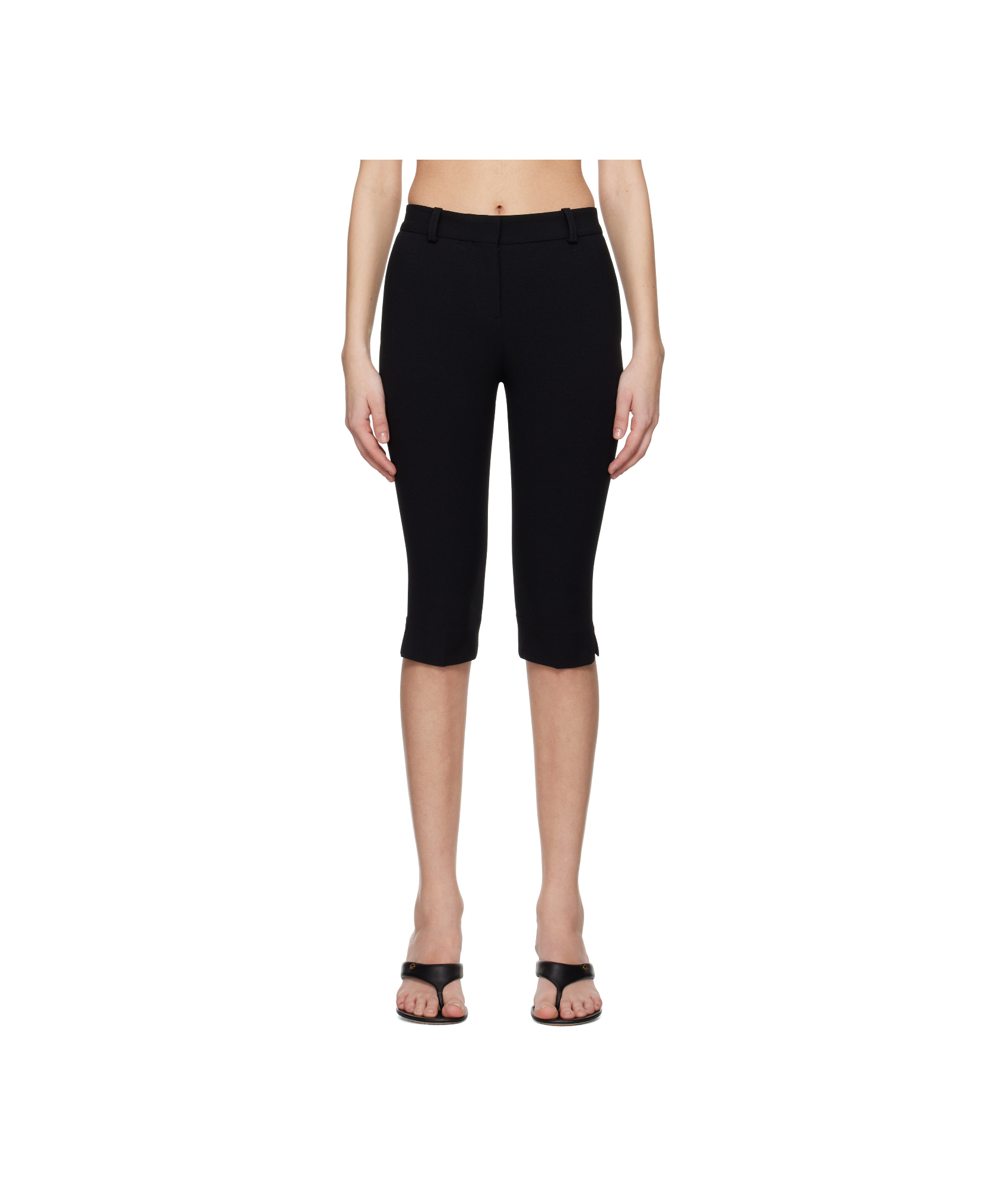 Totême Toteme Capri Trousers In Black
