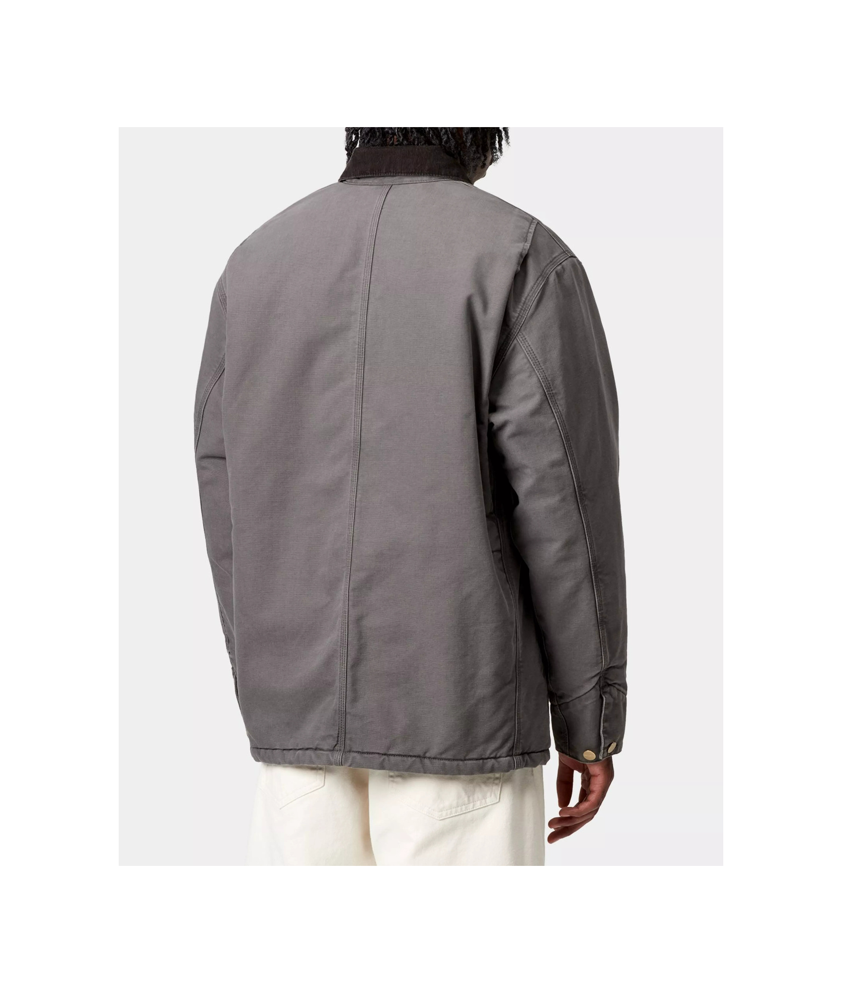 Carhartt Og Chore Coat In Gray