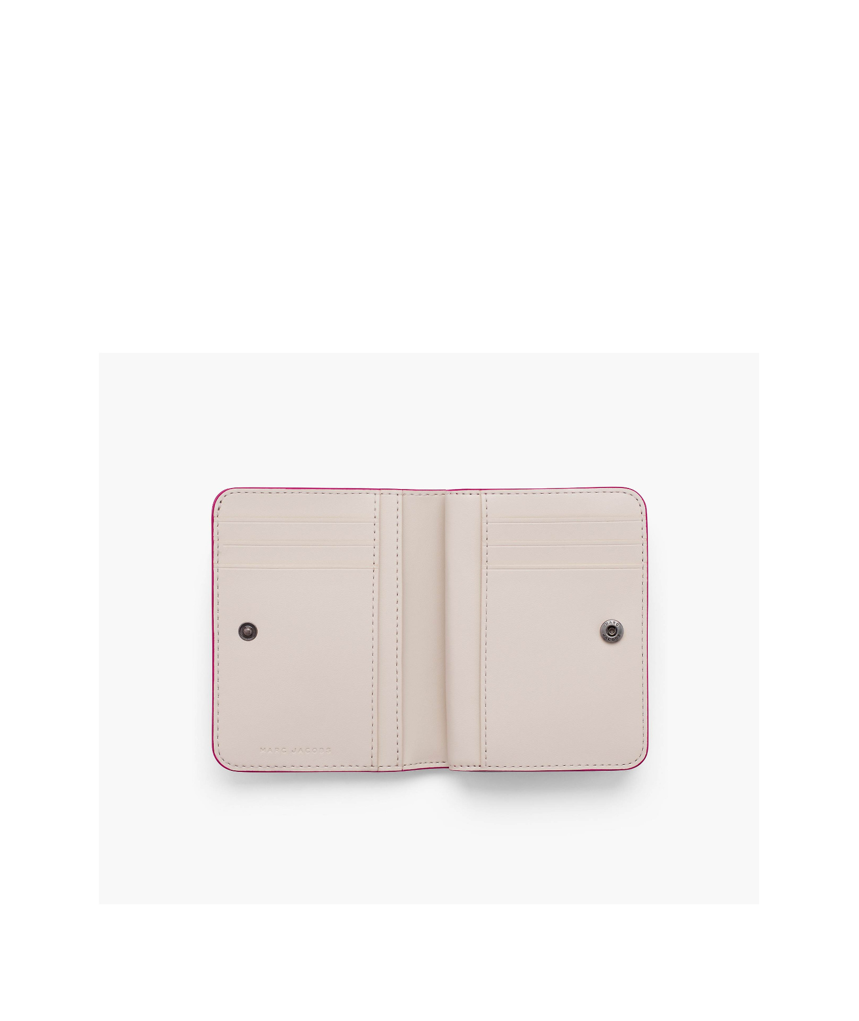 Marc Jacobs The J Leather Wallet In Pink