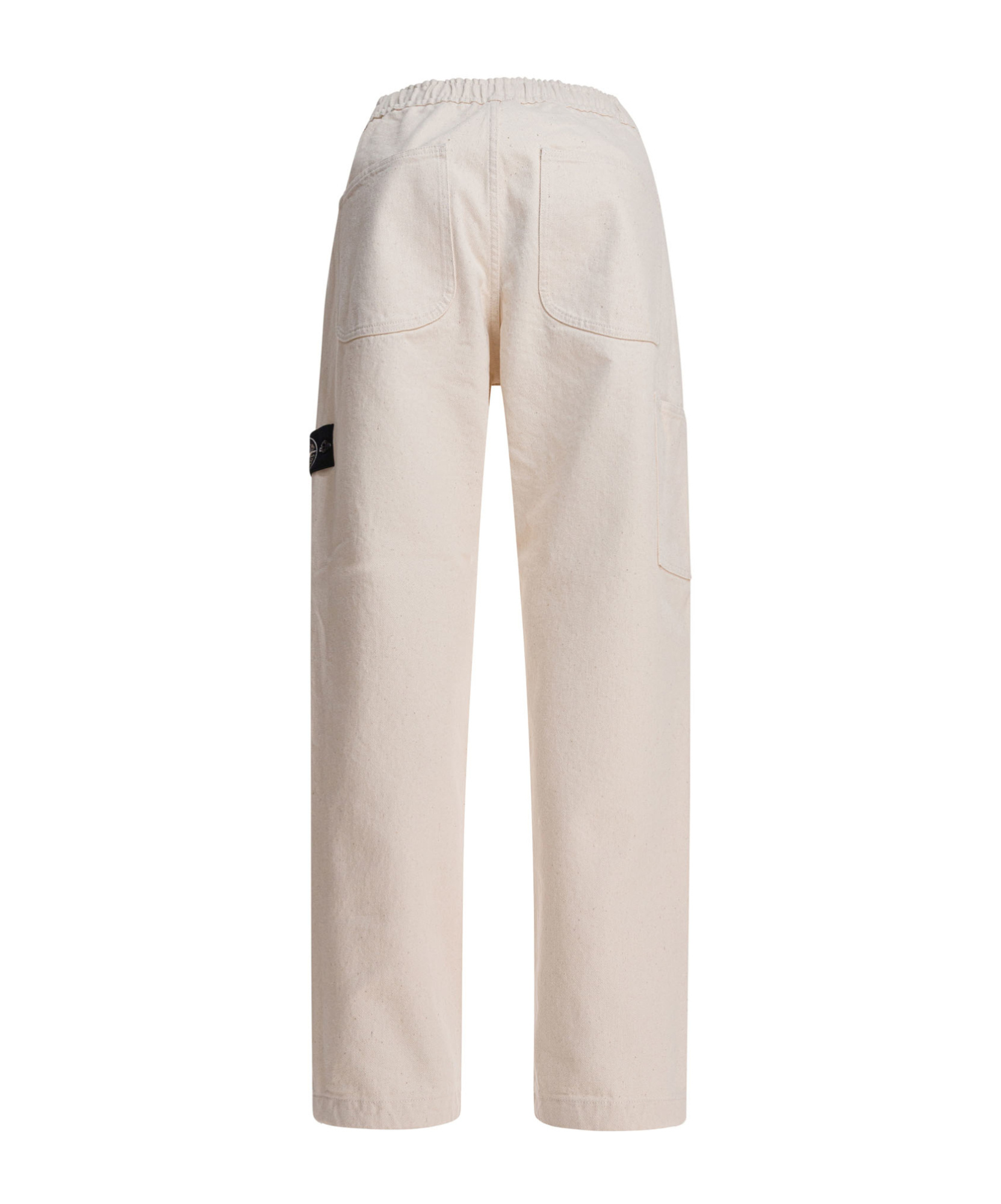 Stone Island Elastic Waist Casual Pants In Neutral