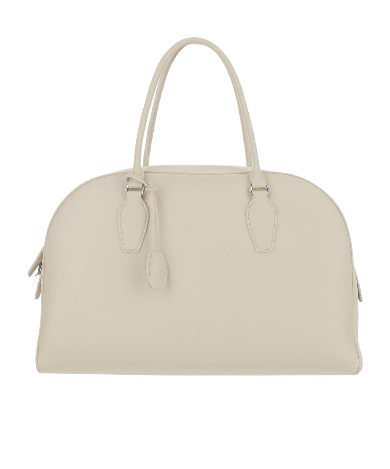 The Row Double Handle Tote Bag In White