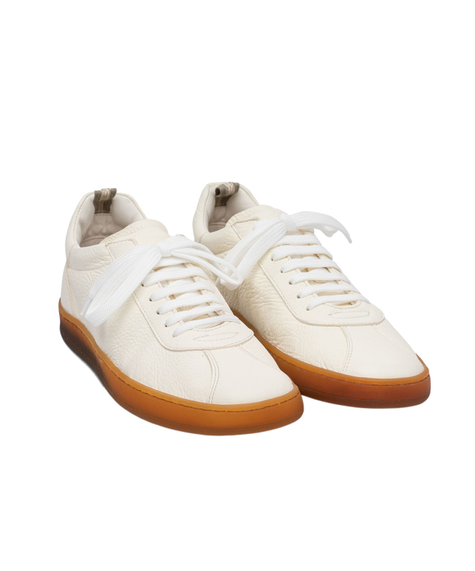 Officine Creative Round Head Low-cut Casual Shoes In Nude