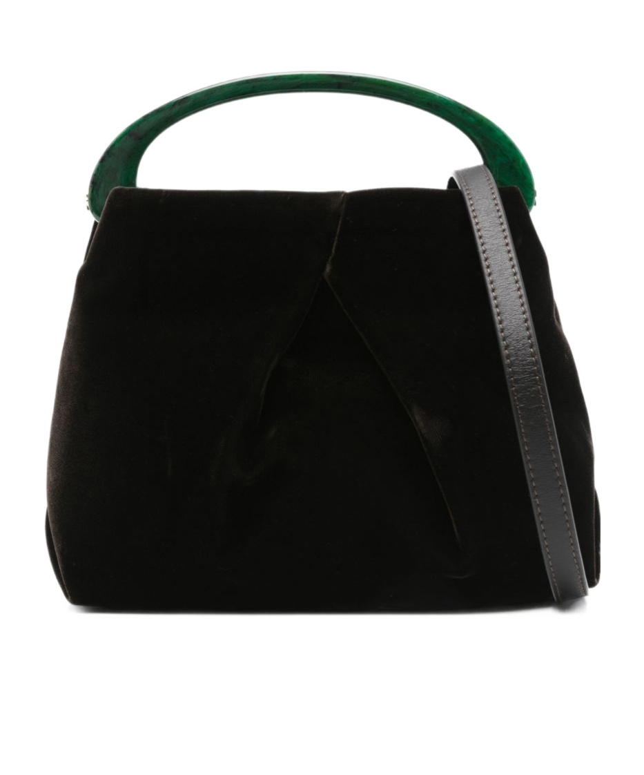 Dries Van Noten Single Handle Shoulder Bag In Black