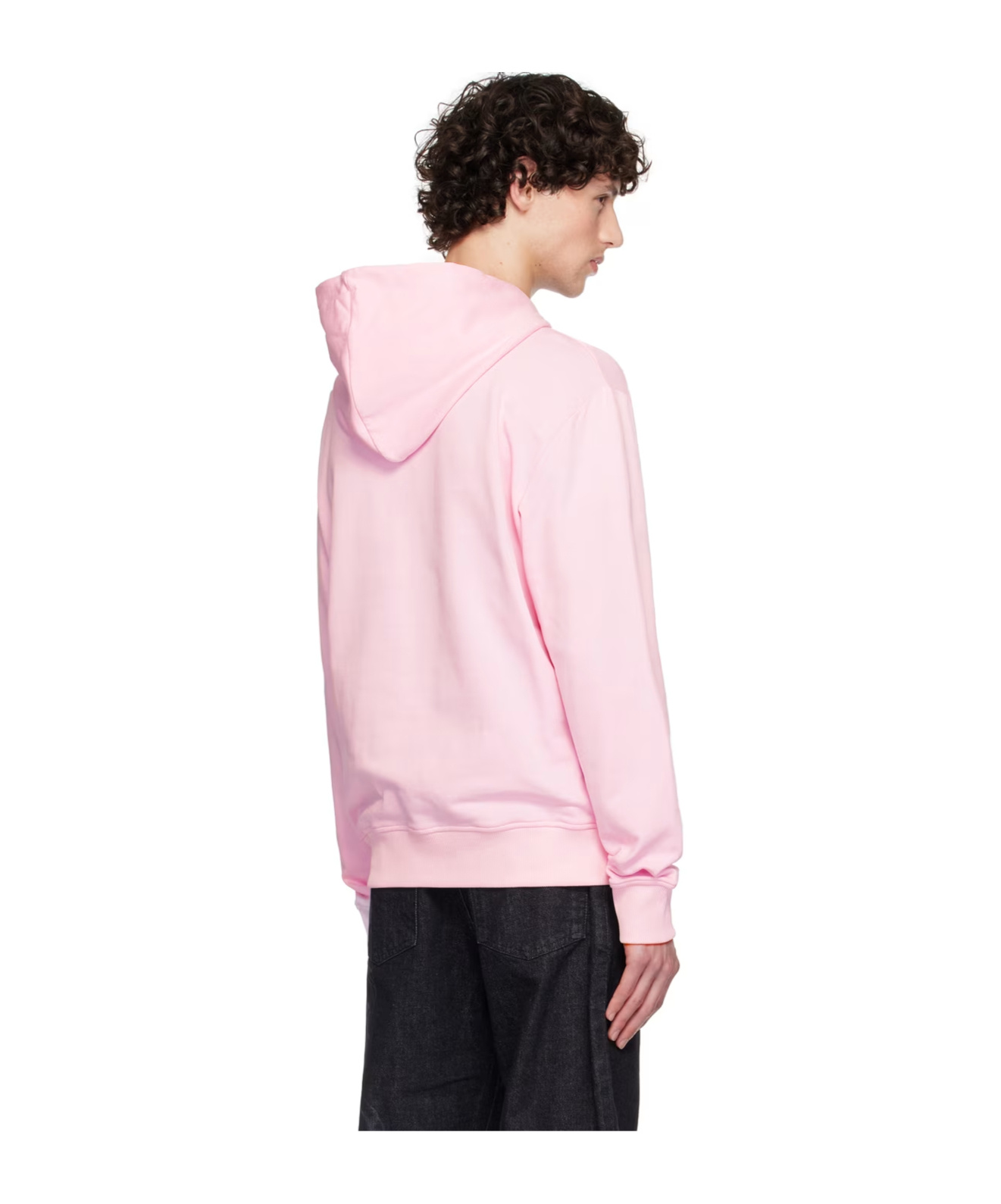BALMAIN PRINTED BALMAIN PARIS HOODIE 