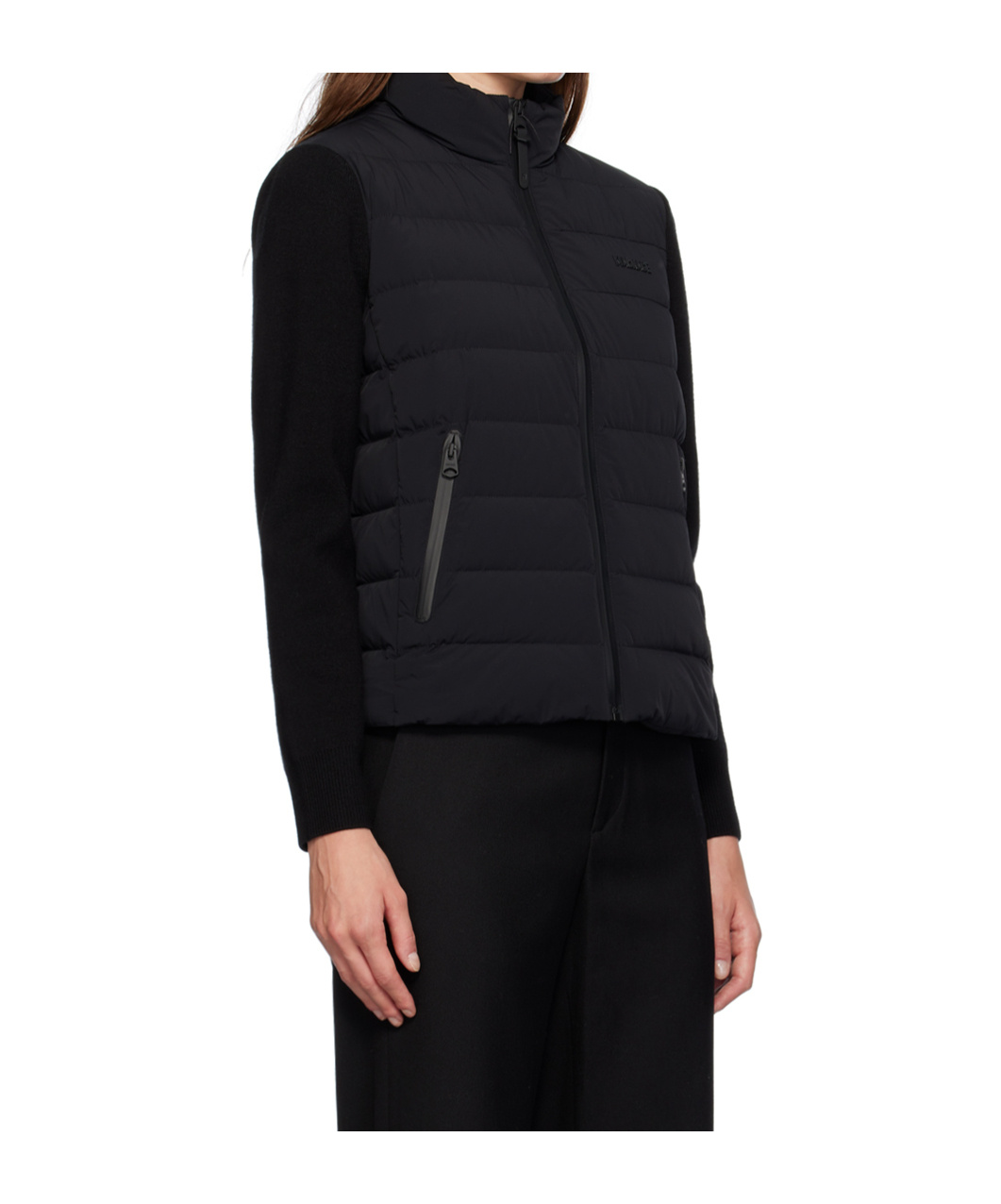 Mackage Oceane-city Long-sleeved Down Jacket In Black
