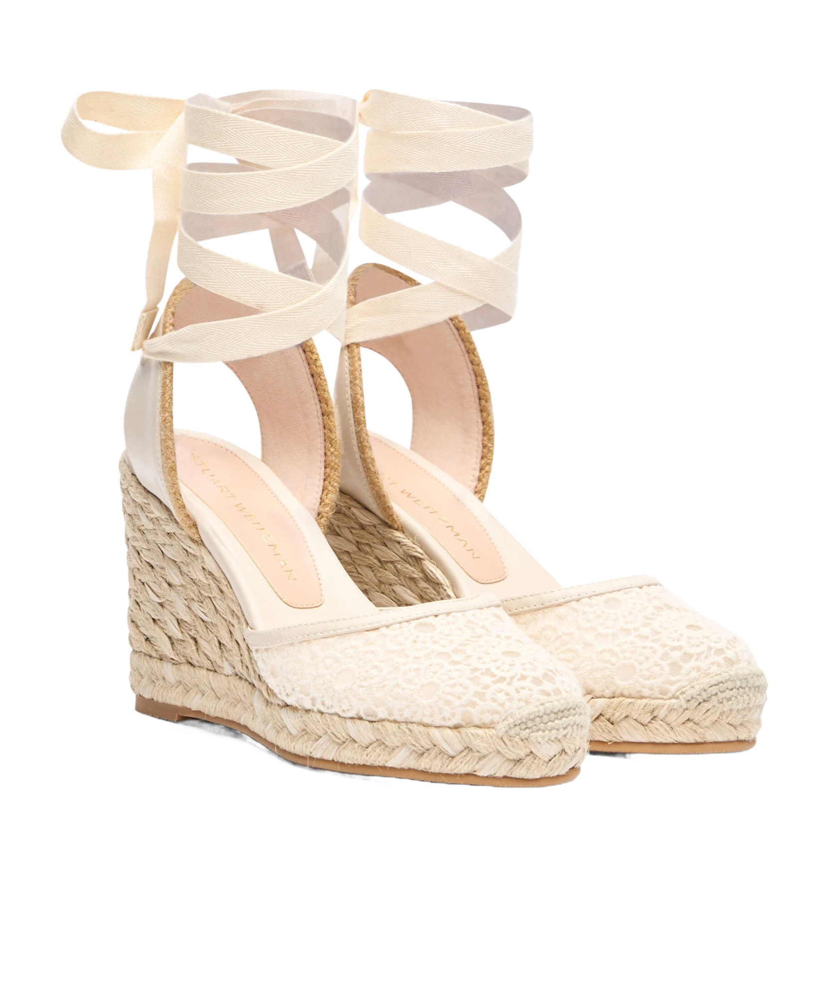 Stuart Weitzman 80mm Marguerita Espadrilles