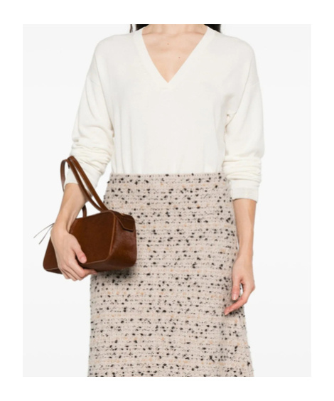 Fabiana Filippi Sequin-embellished Knitwear Sweater In White