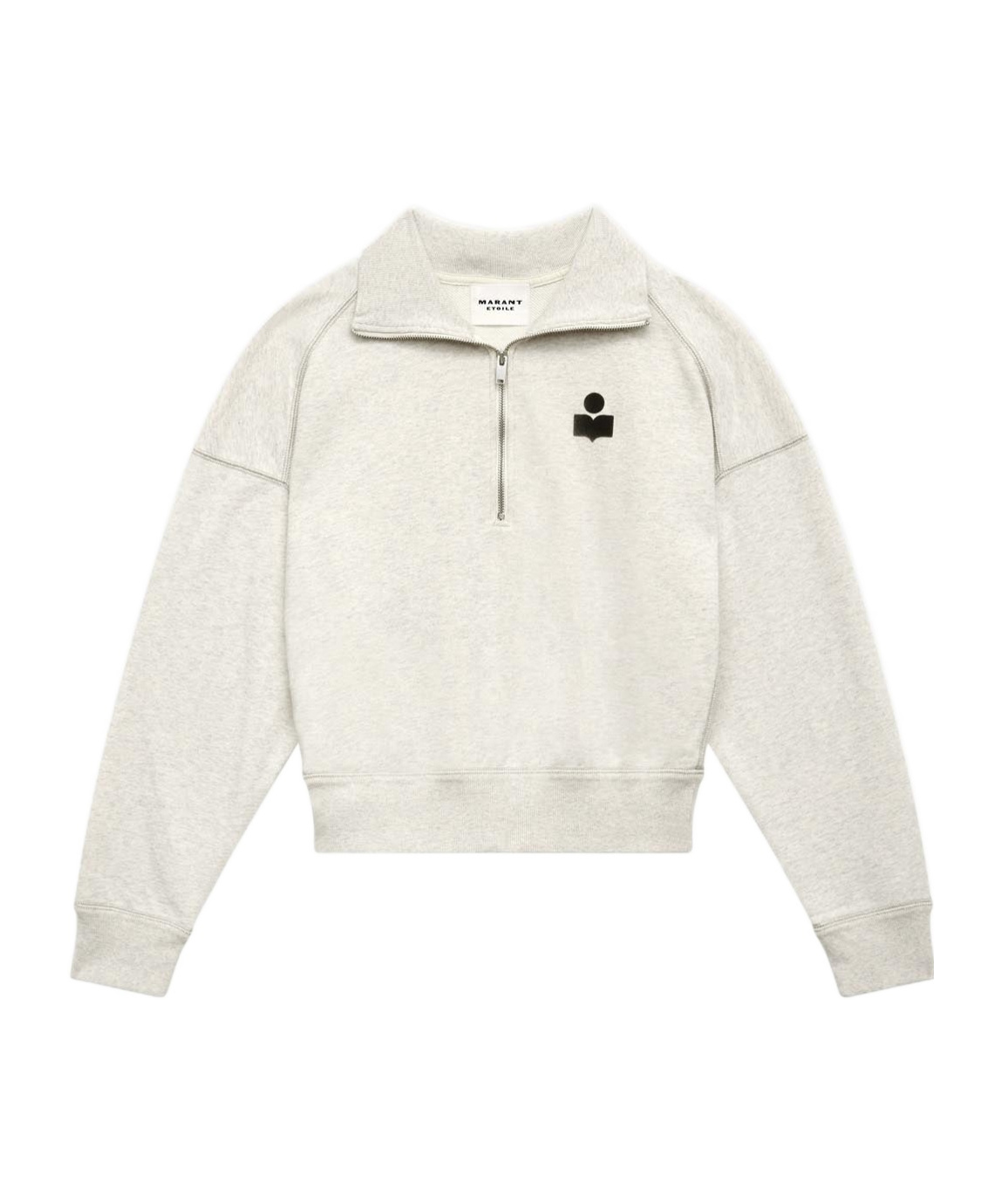 Isabel Marant Étoile Ross Logo-print Sweatshirt In White