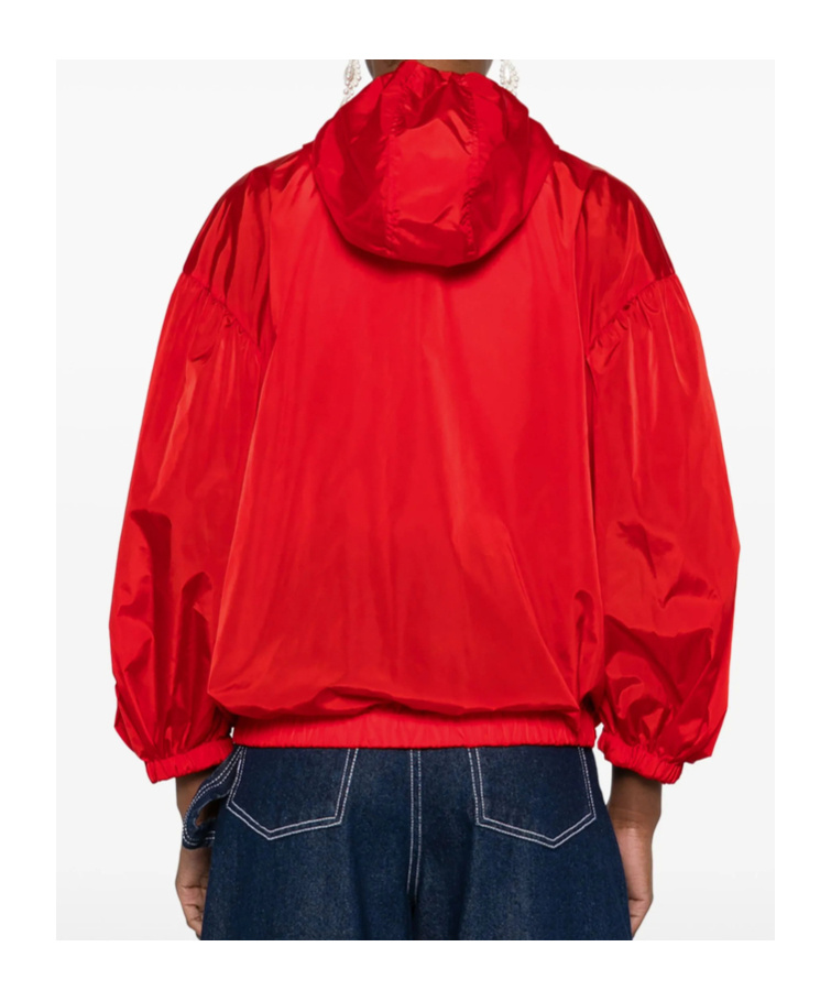 Simone Rocha Hooded Jacket In Red