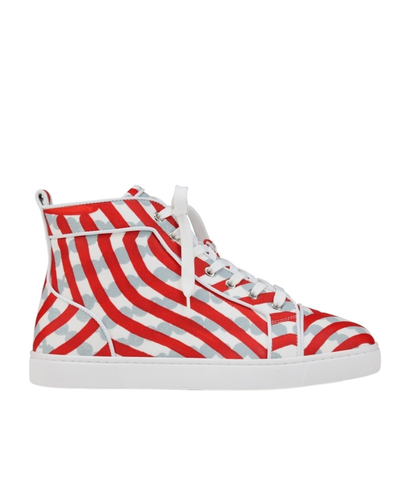 Christian Louboutin Round Toe High Top Casual Shoes