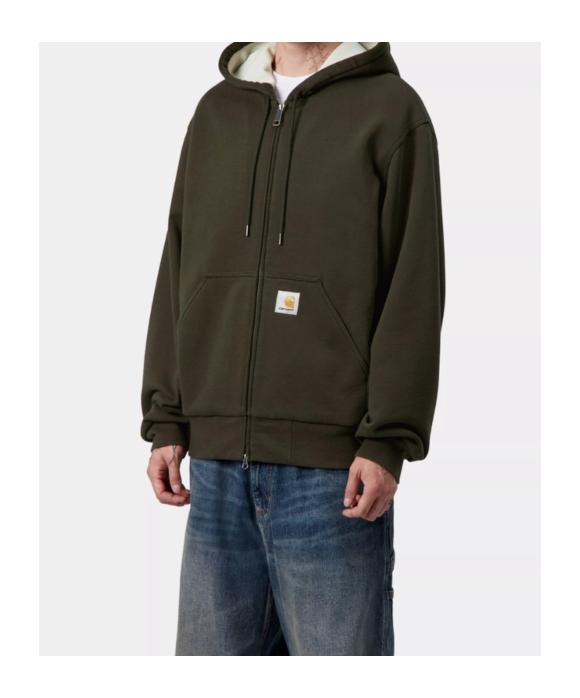 Carhartt Active Sweat Jacket In Green