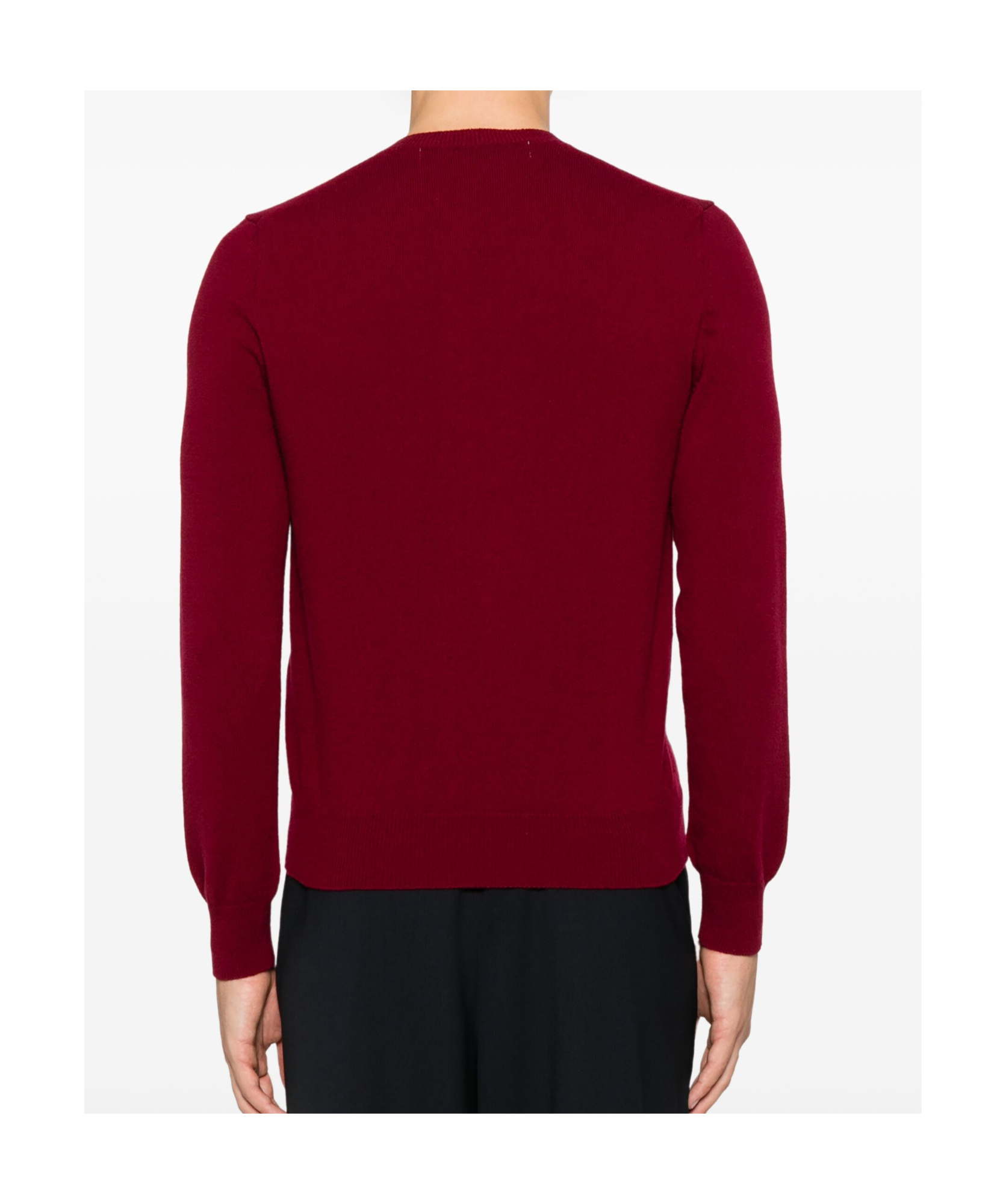 Comme Des Garçons Play Heart-patch Cardigan In Red