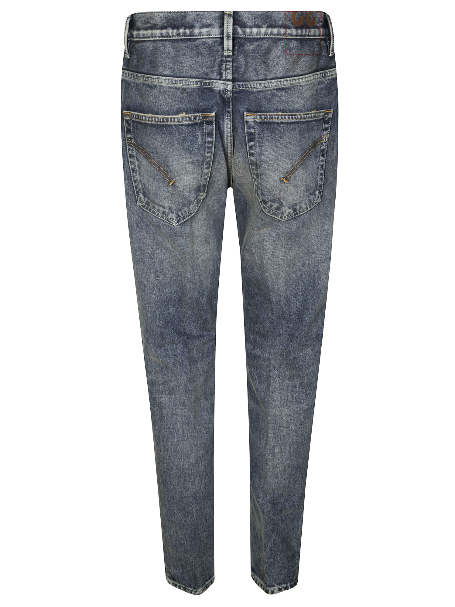 Dondup Distressed Trousers In Gray