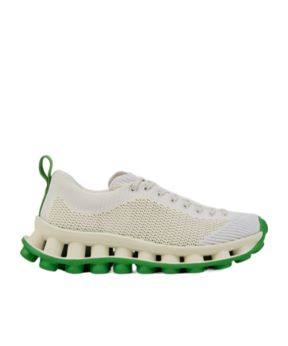 Camper X Sunnei Pelotissima Knitted Sneakers In White