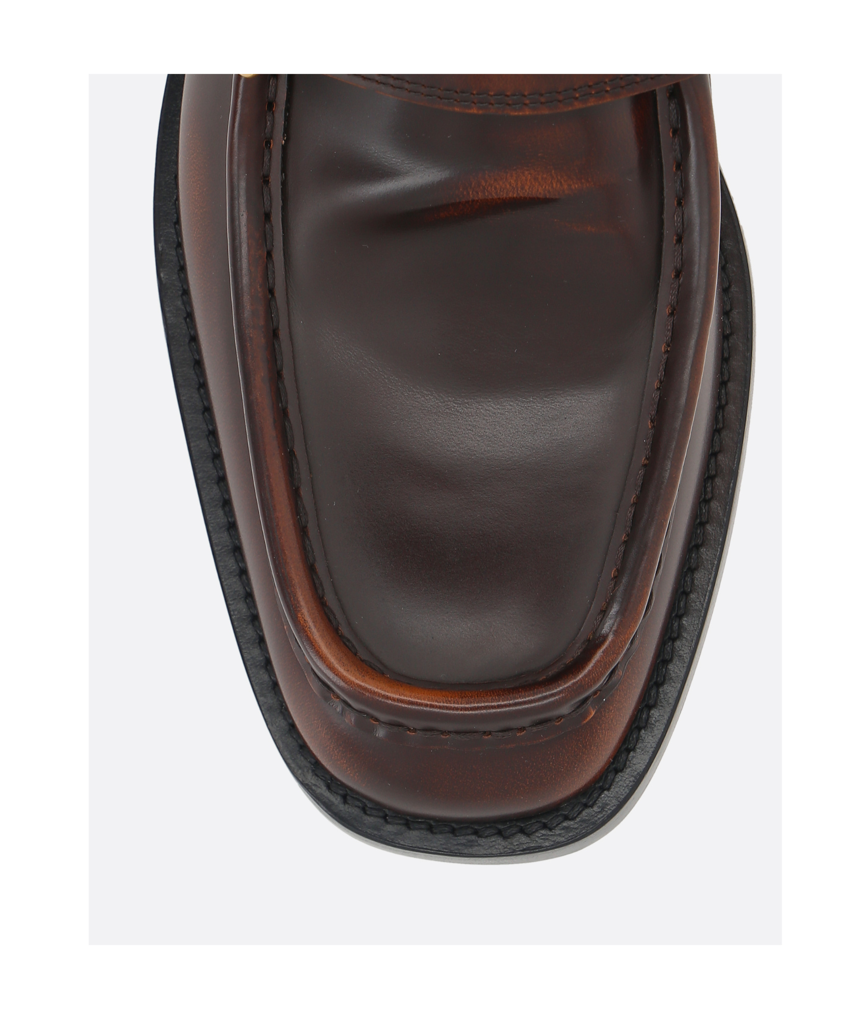 Dries Van Noten Square Toe Slip In Black