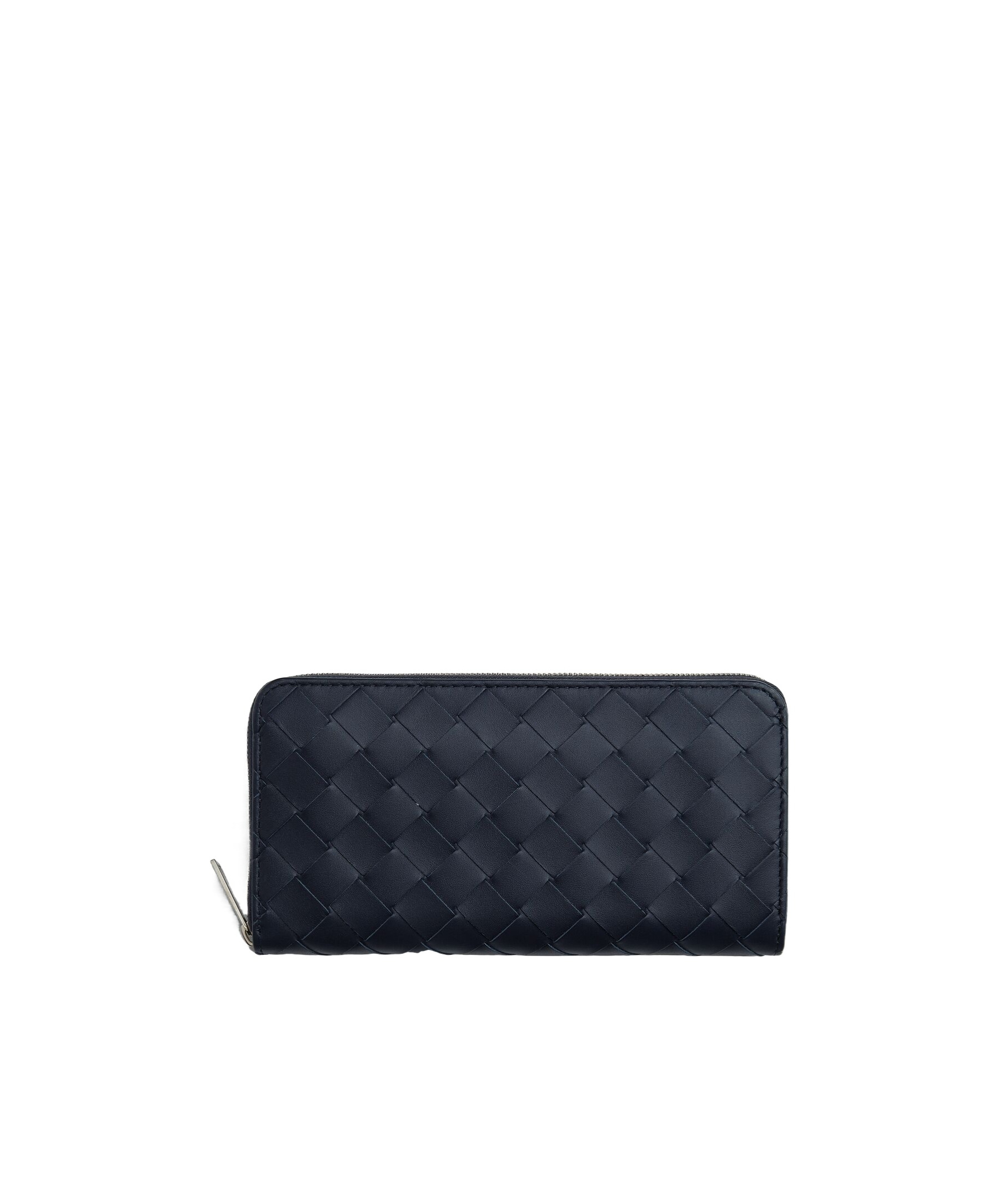 Bottega Veneta Intrecciato Leather Bi-fold Wallet In Black